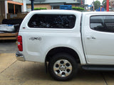 Color-matched EGR canopy with smooth finish for Holden Colorado