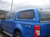 Lockable EGR canopy offering secure storage on Holden Colorado RG