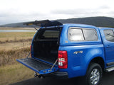 Lockable canopy for secure storage on Holden Colorado RG