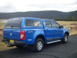 Holden Colorado RG canopy with UV-stable finish to prevent fading