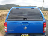 Weather-resistant EGR Premium Canopy offering cargo protection