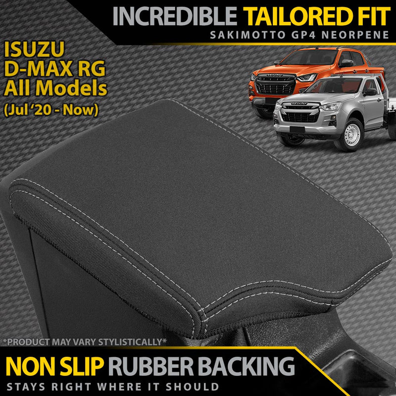 Isuzu D-MAX RG Neoprene Console Lid