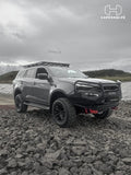Isuzu MU-X bullbar with number plate flip, Hamer Atlas Plus - gallery photo 11