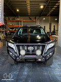 Prado 150 Hamer King Series Plus bull bar recovery points - photo 9