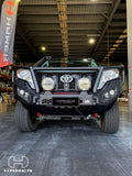 Prado 150 Hamer King Series Plus bull bar number plate flip - photo 10