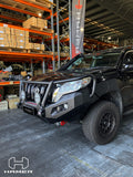 Prado 150 King Series Plus bull bar winch lever access - photo 11