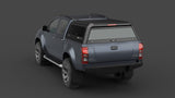 Isuzu D-MAX 2012–2019 aluminium ute canopy – with sliding dog windows