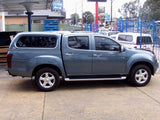 EGR Premium Canopy fitted on Isuzu D-Max 2017-2019, side profile