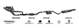 Redback Exhaust 2 1/2" Complete System  for Holden Commodore (04/1995 - 08/1997),Calais (1995 - 09/1997)