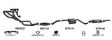 Redback Exhaust System for Holden Statesman (04/1990 - 04/1995),Caprice (03/1994 - 04/1995)