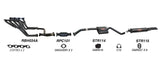 Redback Exhaust 2 1/2" Complete System for Holden Caprice (03/1990 - 06/1999),Statesman (03/1990 - 1999)