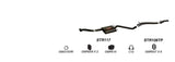 Redback 2.5" Catback Exhaust for Holden Calais ,Commodore VS with Rear Muffler Delete