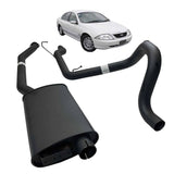 Redback 2.5" Cat Back Sports Exhaust for Ford EA EB ED EF EL AU Falcon 6 Cyl 4L XR6 Sedan