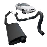Redback 2.5" Cat Back Sports Exhaust for Ford EA EB ED EF EL AU Falcon 6 Cyl 4L XR6 Sedan - Brixton 4x4 - Buy Online Now!