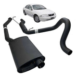 Redback 2.5" Cat Back Sports Exhaust for Ford EA EB ED EF EL AU Falcon 6 Cyl 4L XR6 Sedan - Brixton 4x4 - Buy Online Now!