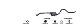 Redback Exhaust 2 1/2" Cat Back System  for Holden Commodore (01/1988 - 2000)