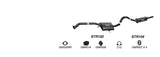 Redback Exhaust 2 1/2" Complete System for Holden Calais (08/1988 - 1997),Commodore (08/1988 - 08/1997)