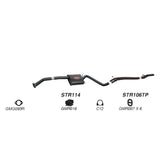 Redback Exhaust 2 1/2" Complete System for Holden Caprice (03/1990 - 06/1999),Statesman (03/1990 - 06/1999)