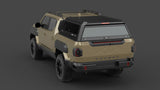 Kia Tasman aluminium ute canopy – with sliding dog windows