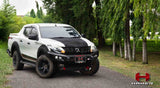 Hamer King Series bull bar for Mitsubishi Triton product shot - gallery photo 17