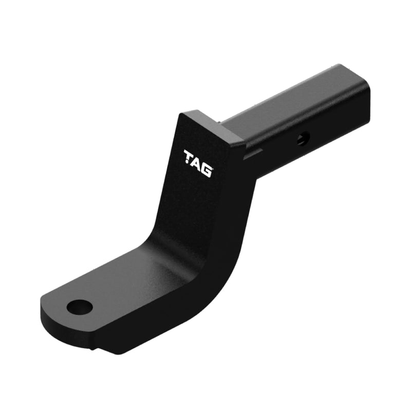 TAG Tow Ball Mount - 254mm Long, 88mm Drop, 50mm Square Hitch - Brixton 4x4 - Buy Online Now!