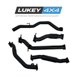Lukey 4x4 Exhaust Lukey for Ford PJ PK Ranger turbo back Lukey 4x4 with Hotdog