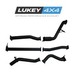Lukey 4x4 Exhaust System for Ford Ranger (01/2011 - 06/2022), Mazda BT-50 (11/2011 - 10/2020)