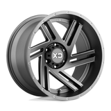 XD835 by KMC Gunmetal Milled Wheel