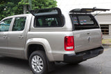 UV-stable finish on EGR canopy to prevent color fading on VW Amarok