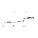 Redback Muffler for Hyundai Elantra (06/2000 - 12/2011) - Brixton 4x4 - Buy Online Now!