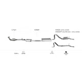 Redback Muffler for Ford Falcon (08/1994 - 09/2002), Fairmont (01/1994 - 01/2001) - Brixton 4x4 - Buy Online Now!
