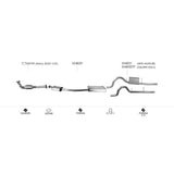 Redback Muffler for Ford Falcon (07/1998 - 09/2002) - Brixton 4x4 - Buy Online Now!