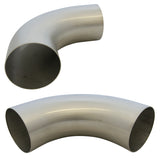 Mandrel Bend 90° 101mm 304 4" Polished - Ulti Grade