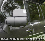 MSA Power-Fold towing mirror with camera in driving position