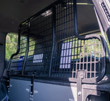MSA 4x4 LandCruiser 200 cargo barrier fitted over a storage drawer system