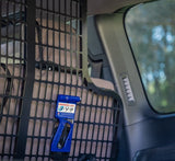 MSA 4x4 LandCruiser 300 cargo barrier fitted over a storage drawer system