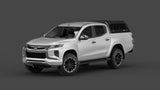 Mitsubishi Triton MR aluminium ute canopy – with sliding dog windows