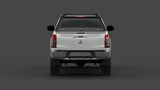 Mitsubishi Triton MR aluminium ute canopy – with sliding dog windows