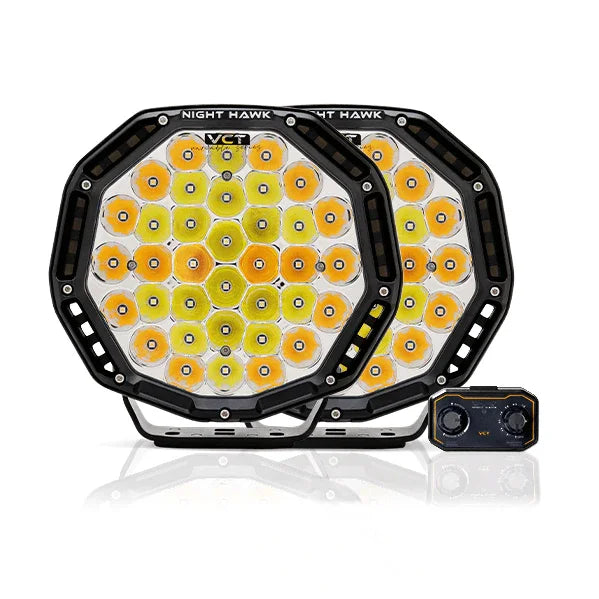Bushranger Night Hawk VCT 9" Driving Light Kit - Brixton 4x4 - Buy Online Now!