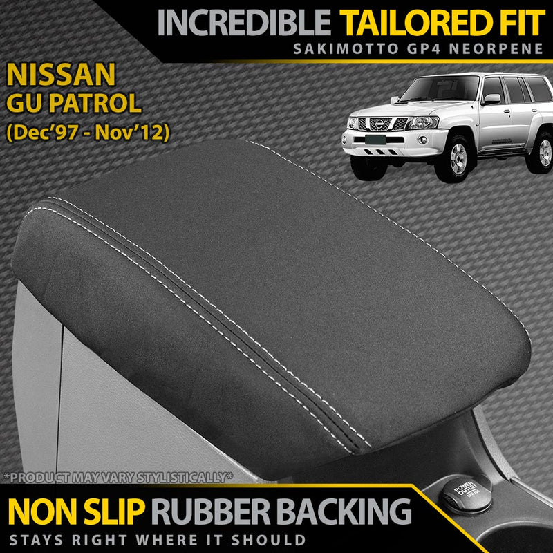 Nissan GU Patrol Wagon Neoprene Console Lid (Made to Order)