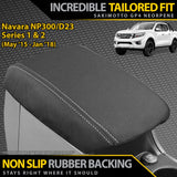 Nissan Navara NP300 Series 1 & 2 Neoprene Armrest Console Lid (Available)