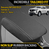 Nissan Navara NP300/D23 Series 5 Neoprene Console Lid