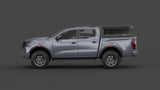 Nissan Navara D23 2021+ aluminium ute canopy – with sliding dog windows