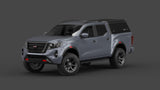 Nissan Navara D23 2021+ aluminium ute canopy – solid sides