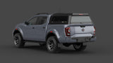Nissan Navara D23 2021+ aluminium ute canopy – with sliding dog windows