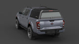 Nissan Navara D23 2021+ aluminium ute canopy – solid sides
