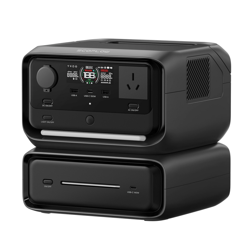 EcoFlow RIVER 3 Max Portable Power Station 600W 572Wh - Brixton 4x4 - Buy Online Now!