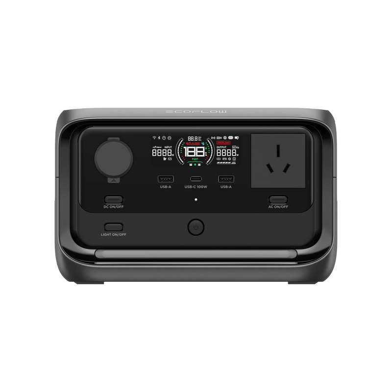 EcoFlow RIVER 3 Plus Portable Power Station – 600W Output, 286Wh LiFePO4
