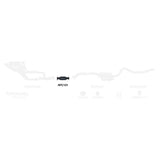 Redback Exhaust System for Holden Commodore 08/1988 - 04/1995 Calais 08/1988 - 1995