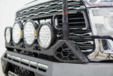 Offroad Animal Quad Rally Hoop close-up showing 9 inch and 7 inch light mounts